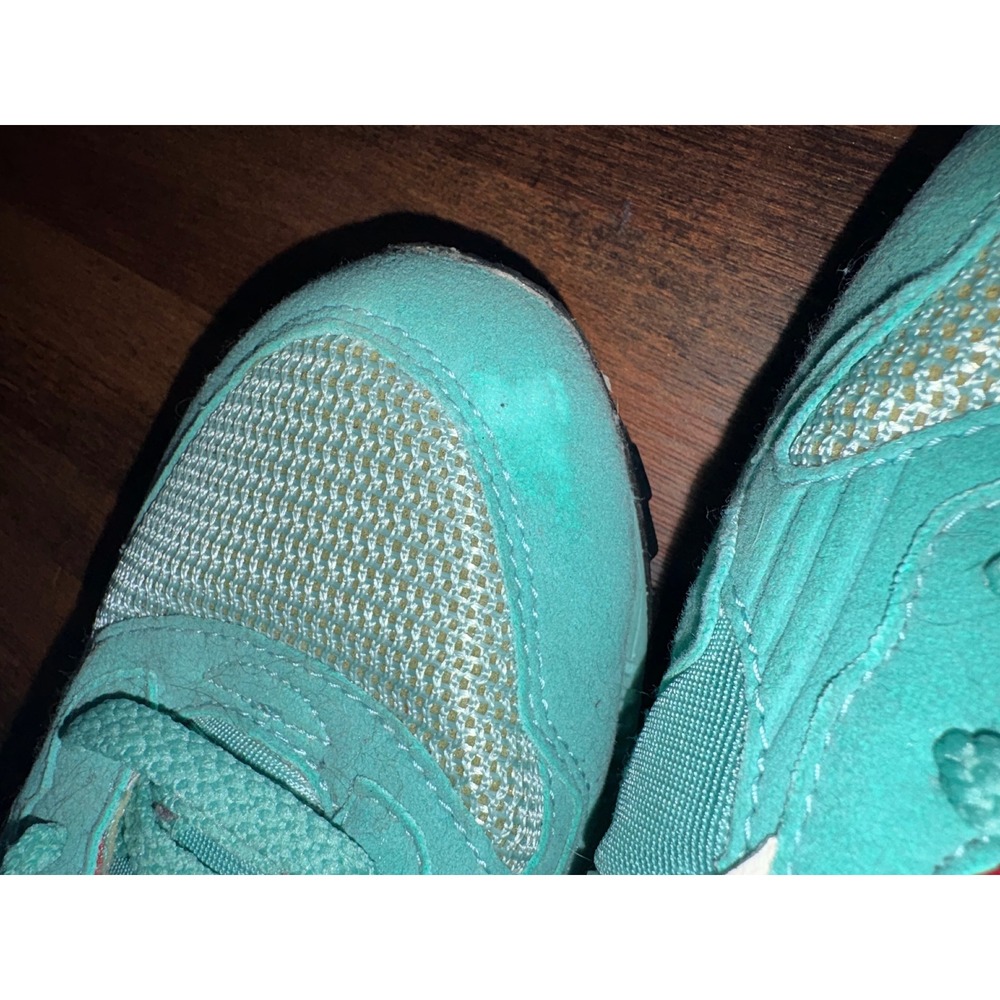 Saucony Shadow‎ 5000 Womens Mint Green Red Running Shoes S60033-65 Size 8.5 READ - Picture 2 of 7